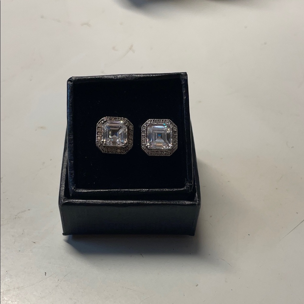 Elegant Silver Stud Earrings